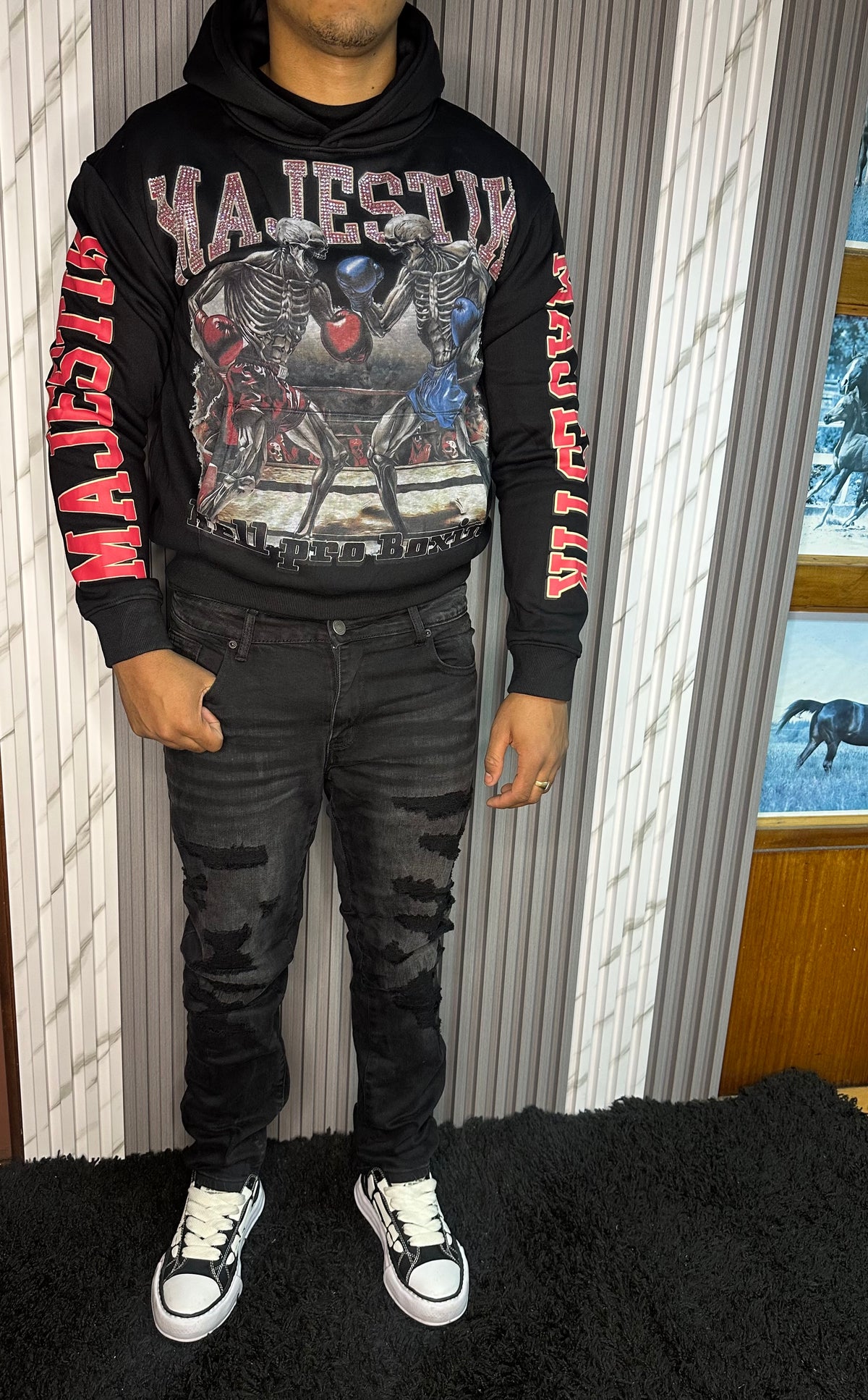 Poleron streetwear Majestik