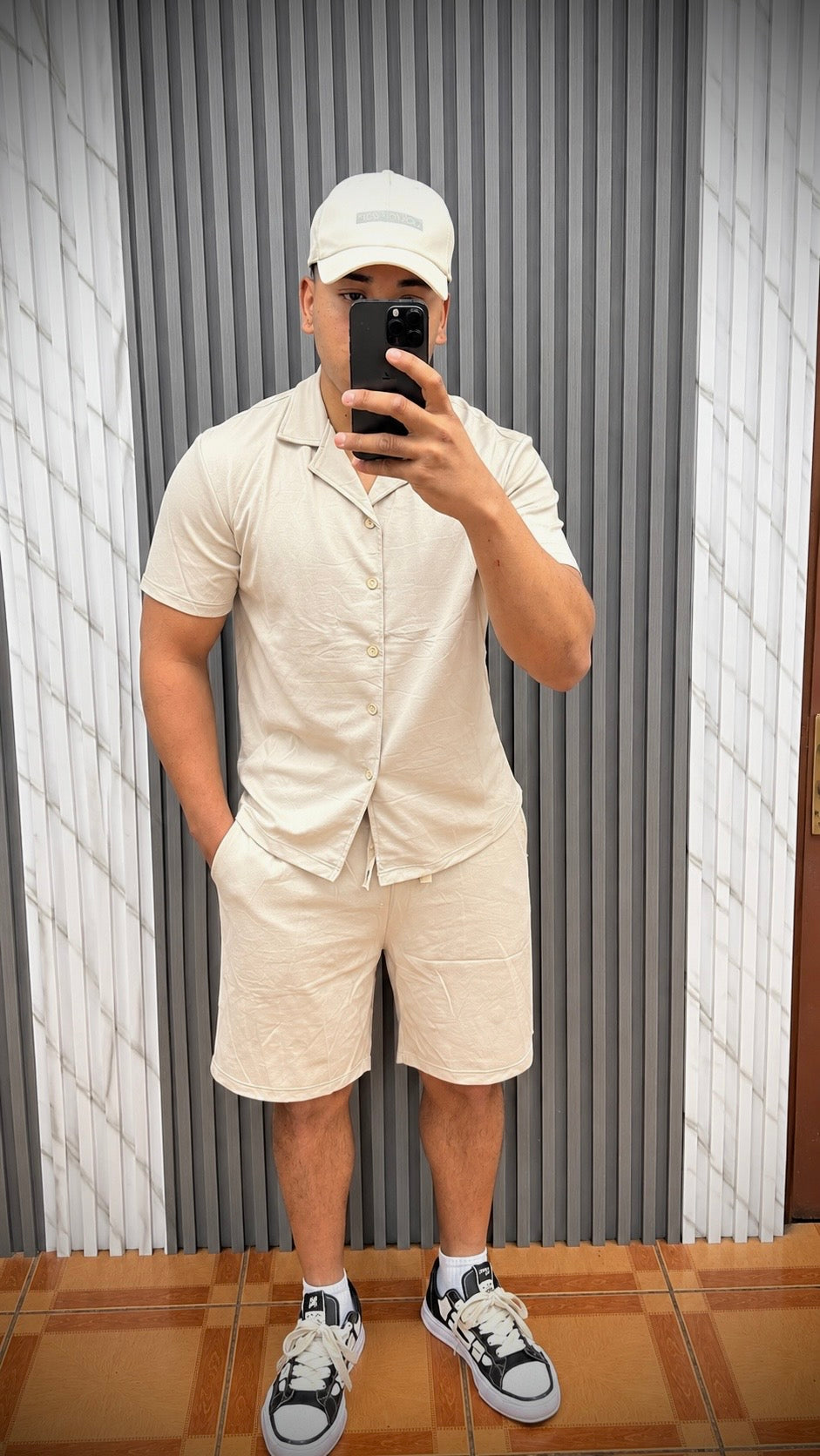 CONJUNTO SHOR Y POLERA