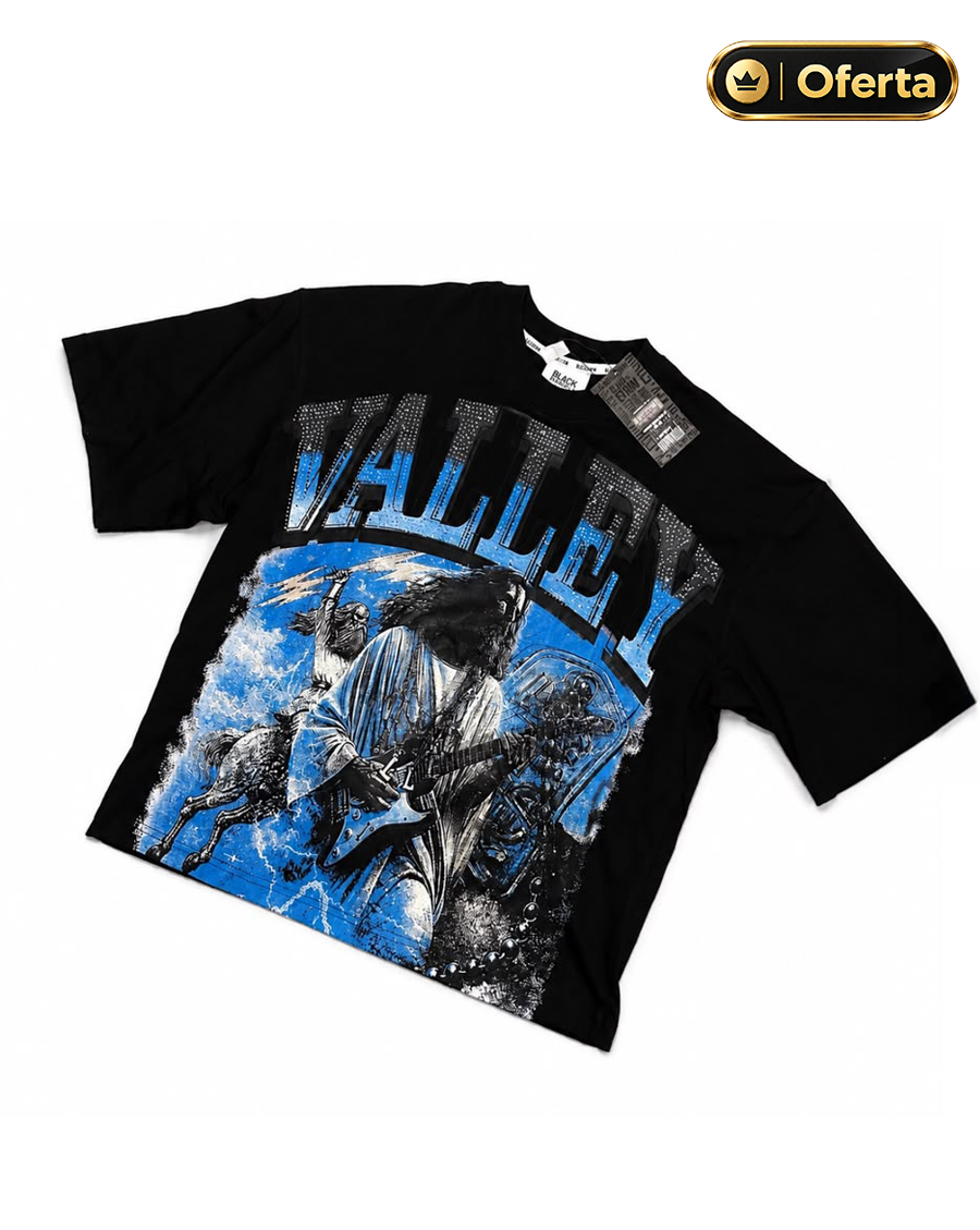 Polera negra Valley